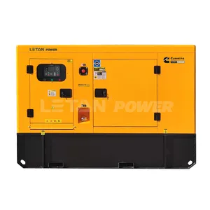 Gerador de genset 20kw, diesel 25 kva 20kw genset compacto leton power