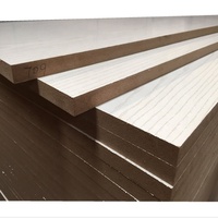 Mélamine MDF de bonne qualité avec un blanc cassé pour les armoires de cuisine