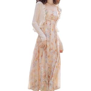 Vestido Floral con Tirantes, Elegante, Sensual y de Alta Calidad para Mujer, a Precio Accesible - Product Image 4