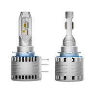 Ampoules LED H15 améliorées 100W High Beam et 20W DRL Plug and Play avec connecteur d'origine Phare sans erreur pour voiture