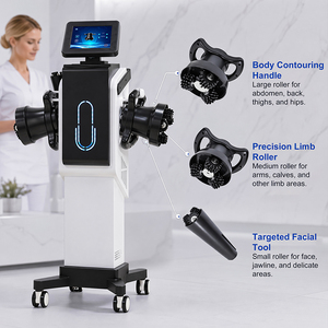 Magnetic Snap Inner Ball Roller Standing Body Sculpting Machine 3 Handles 360 Lymphatic Drainage Cellulite Reduction Firming - Product Image 1