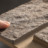 Panneaux muraux en polyuréthane légers, imitation pierre réaliste, pour revêtement extérieur