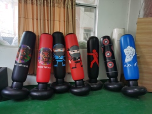 Hot Sell 2022 Fitness Home Gym 63 Inch High Quality Inflatable <strong>Freestanding</strong> <strong>Punch</strong> <strong>Bag</strong> Kids Inflatable Punching <strong>Bag</strong> for Kids - Product Image 2