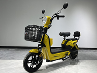 Sepeda Motor Listrik 21-Speed Layar Digital Musim Dingin 48V 350W E-Bike dengan Baterai 12A/20A Sepeda Kota Pintar dengan Rem Kabel (tidak termasuk baterai)