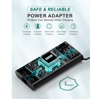 Chargeur secteur pour ordinateur portable 360W 19.5V 18.46A pour Dell Alienware M18 R2 Alienware X16 R2 Alienware X51 M18x Area-51m R1 R2 Adaptateur secteur