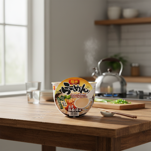 Set di ciotole smaltate in stile giapponese MenRaku grande ciotola di Ramen Udon "pollo al gusto PaiTan" per il cibo per occasioni di Noodle - Product Image 3