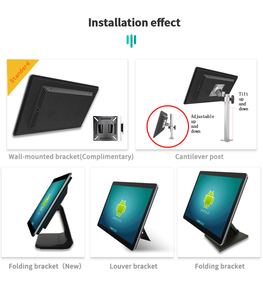 Màn hình cảm ứng siêu nhạy 13.3 inch 21.5 23.8 27 inch Android 7.1/Bảng điều khiển 9.0 <span class=keywords><strong>PC</strong></span> cấp công nghiệp không thấm nước Máy tính bảng Android - Product Image 6