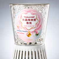 Perles de cristal inversées 180g, désodorisant longue durée pour la maison, diffuseur de parfum aux extraits botaniques, perles parfumées