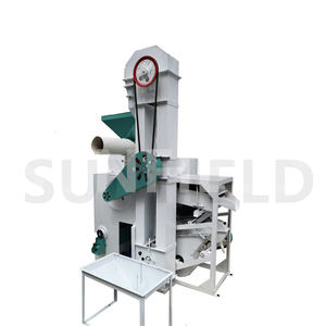 Molino de arroz combinado diésel, producto de 400-500kg por hora, máquina de procesamiento de arroz automática, diésel - Product Image 3