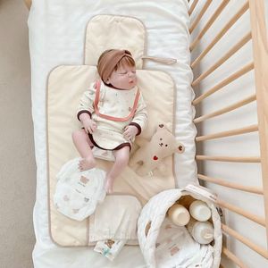 Tapis <span class=keywords><strong>à</strong></span> <span class=keywords><strong>langer</strong></span> portable pour bébé, imperméable, pliable, <span class=keywords><strong>sac</strong></span> <span class=keywords><strong>à</strong></span> <span class=keywords><strong>langer</strong></span> multifonctionnel, adorable dessin animé, station <span class=keywords><strong>à</strong></span> <span class=keywords><strong>langer</strong></span>, organisateur de crèche - Product Image 3