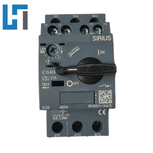 โมดูลเบรกเกอร์ป้องกันมอเตอร์ใหม่แท้ รุ่น 3RV6011-1AA15 ตัวควบคุมการโปรแกรม PLC 3RV60111AA15 มีสินค้าในสต็อก - Product Image 2