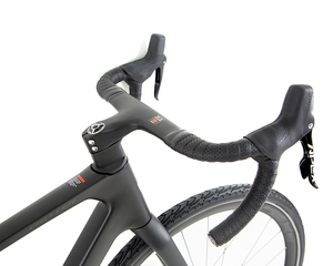 Bicicleta de Carretera Twitter Gravel V1 de Fibra de Carbono con Frenos de Disco Hidráulicos Inalámbricos WheelTop 13S, 700C*40C, Ligera y Popular - Product Image 5