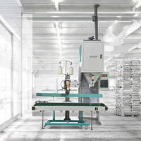 Machine de remplissage et d'emballage semi-automatique pneumatique DCS-50L pour riz, céréales et maïs, pour sacs de 10 à 50 kg, idéale pour les rizeries.