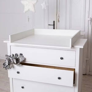 Table à langer moderne en pin massif, table d'allaitement amovible, armoire multifonctionnelle pour usage hospitalier - Durable - Product Image 5