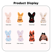 MM Suger Candy Mini Rabbit Plush Blind Box Sac à dos Pendentif Cartoon Cute Doll Toy Gift Wholesale
