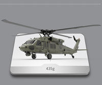 2023 meilleure vente RC UH60 hélicoptère 2.4G 4CH 6 axes gyroscope maintien d'altitude localisation de flux optique avion sans barre volante