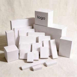 Portable 4*4cm White Rectangular Cardboard <b>Box</b> <b>Strong</b> Toughness-Not Easy Break Face Cream Loose Powder Eye Cream Facial Cleanser - Product Image 1
