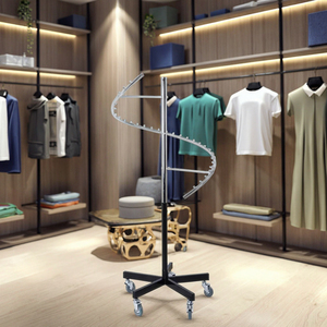 Giá Treo Quần Áo Bằng Kim Loại/Giá Treo Quần Áo Di Động Giá Trưng Bày - Product Image 4