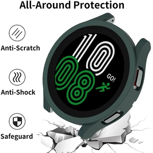 Coque directe d'usine pour <span class=keywords><strong>Samsung</strong></span> Galaxy <span class=keywords><strong>Watch</strong></span> 6 <span class=keywords><strong>Classic</strong></span> 47mm 43mm protecteur d'écran pour Galaxy <span class=keywords><strong>Watch</strong></span> 7 6 40mm 44mm PC pare-chocs - Product Image 4