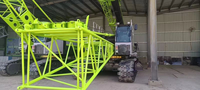 Nouvelle grue à flèche croisée sur chenilles ZCC850V de 85 tonnes de Chine, grue de levage hydraulique montée sur chenilles avec flèche principale maximale de 61 m