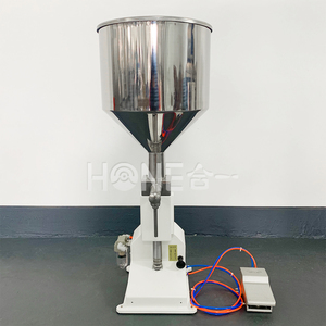 เครื่องบรรจุของเหลวขนาดเล็ก HONE A02 แบบตั้งโต๊ะ ใช้ลม สำหรับบรรจุเจล รองพื้น เอสเซนส์ น้ำมัน เซรั่ม และครีม มีสินค้าในสต็อก - Product Image 2