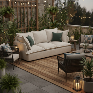 モダンミニマリストモジュール式圧縮ソファダブルシート屋内リビングルーム家具 - Product Image 1