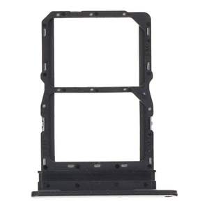 Tiroir pour carte SIM pour Honor X7a, noir, double emplacement pour carte SIM, pièce de rechange - Product Image 1