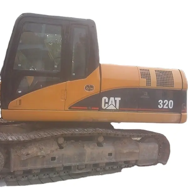 Máquina de excavación de segunda mano Cat 320D, entrega rápida, precio competitivo, soporte técnico de vídeo, excavadora hidráulica