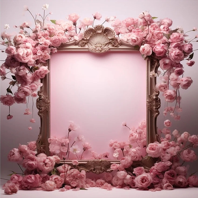 Photography Background Retro Indoor Flowers Adult Birthday Party Wedding Maternity Portrait Decor Backdrop Photo Studio