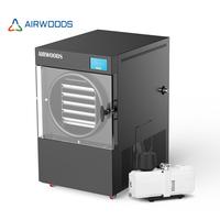 Machine de lyophilisation commerciale Airwoods 4kg, 4 plateaux, petit séchoir à vide pour fruits, légumes et viandes
