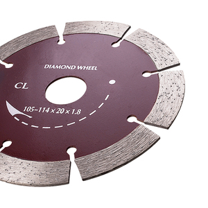 Changli blanco 110MM 1,8mm de espesor 10mm segmento <span class=keywords><strong>Alteza</strong></span> 20mm, agujero interior seco disco de corte de VI las cuchillas - Product Image 2