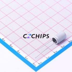 ตัวเก็บประจุแบบแข็ง E2681M010D120RL แบบ Through Hole (THT), ขนาด D8xL12 มม. 680uF 20% 10V โพลีเมอร์ - Product Image 2