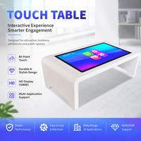 Table intelligente multi-touch étanche de 32 pouces, table tactile, table basse intelligente avec écran tactile pour cafés