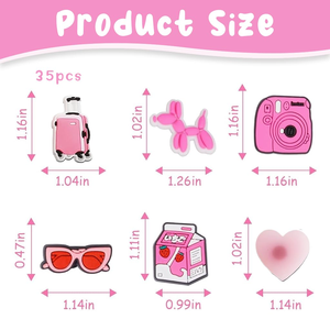 Breloques de chaussures en PVC personnalisées pour designers, décorations de chaussures en PVC à motifs de dessins animés, breloques pour sacs de plage en EVA - Product Image 2