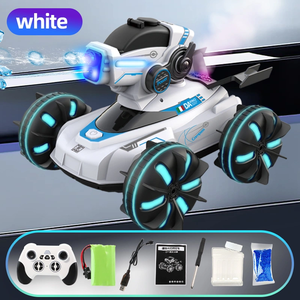 Voiture télécommandée amphibie Flytec Y51 2 en 1, mode terre et eau, étanche, avec fonction de pulvérisation d'eau à 360° °   Stunt Spin Cool Lig - Product Image 2