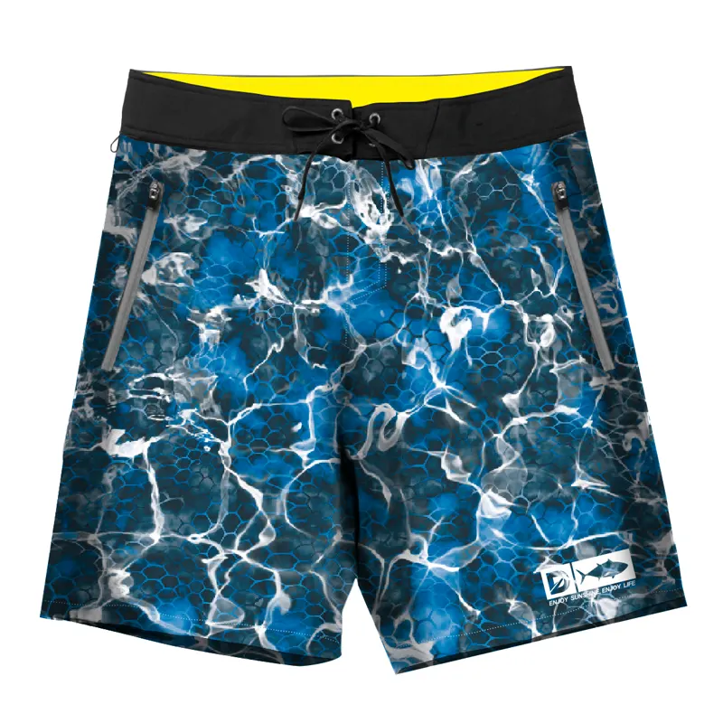 OEM High-quality Swimsuit Custom Printed Quick-dry Swimming Board Men's Beach Shorts 100% Polyester Adults for Men
