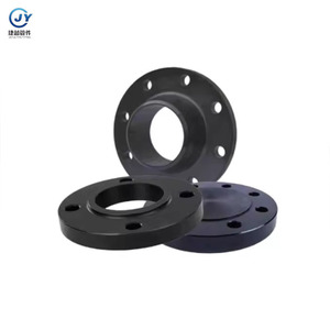 Direkt ab Werk Gewindeflansch aus Kohlenstoffstahl ASTM A105 Schwarz Lackiert - ASME B16.5 Klasse 150 DIN PN16 für Rohre - Product Image 4