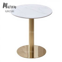 Table en pierre de luxe léger pour café rapide, combinaison table et chaises en pierre, table et chaises longues et carrées pour salon de thé