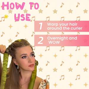 ที่ม้วนผมแบบไม่ใช้ความร้อน ทำลอนผมได้ในคืนเดียว สำหรับ<span class=keywords><strong>ผม</strong></span>ยาว ที่ม้วนผมแบบไม่ใช้ความร้อนสำหรับ<span class=keywords><strong>ผู้หญิง</strong></span>และเด็กผู้หญิง ไม่มีความร้อน ไม่ทำลายเส้น<span class=keywords><strong>ผม</strong></span> พร้อมกิ๊บผ้าซาติน - Product Image 5