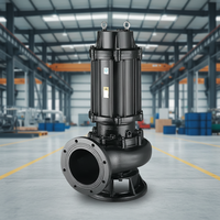 Pompe submersible électrique pour eaux usées WQ (D) en alliage d'aluminium, de haute qualité, anti-colmatage, compatible IoT, pour applications souterraines