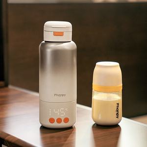 Gobelet isotherme avec poignée, tasse à nourriture pour femme, tasse <span class=keywords><strong>de</strong></span> voyage intelligente, bouilloire à eau bouillante en acier inoxydable British <span class=keywords><strong>Galaxy</strong></span> avec écran - Product Image 1