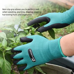 GARTENKRAFT GT006 <strong>Nitrile</strong> Work <strong>Gloves</strong> Perfect for Yard Work Gardening Working <strong>Gloves</strong> Machine Washable for Long Time Use - Product Image 2