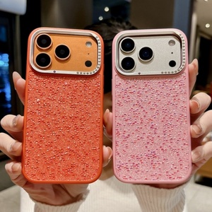 เคสโทรศัพท์คริสตัลหรูหรา ขอบกล้องโลหะลายเพชร รุ่นใหม่ล่าสุด สำหรับ iPhone 17 16 15 pro max ป้องกันการกระแทก ฝาหลัง ขายส่ง - Product Image 5