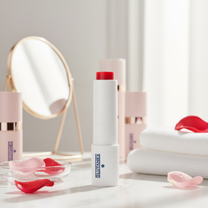 Bálsamo Labial Glutanex Lip Glow Scarlet, Ligero, Nutritivo, Refrescante, Luminoso, Tendencia de Belleza Coreana, Bálsamo de Color Pigmentado, Hidratante y Brillante - Product Image 3