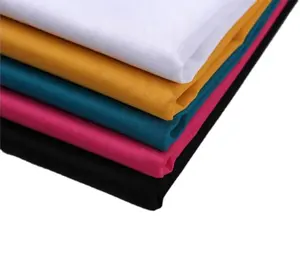 ผ้า voile โพลีเอสเตอร์สแปนเกลียวสูงสำหรับการพิมพ์และการย้อมสี