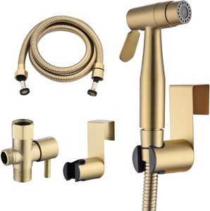 Stainless Steel <strong>Bidet</strong> Faucet Diaper Sprayer Set With Hose Adjustable Toilet <strong>Bidet</strong> Modern Bathroom Pressure Sprayer - Product Image 3