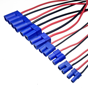 ขั้วต่อแบบกล้วย (<span class=keywords><strong>Banana</strong></span> Plug) รุ่น EC2 EC3 EC5 EC6 EC8 แบบกำหนดเอง รองรับกระแสไฟสูง พร้อมสายซิลิโคน สำหรับ<span class=keywords><strong>พา</strong></span><span class=keywords><strong>ว</strong></span><span class=keywords><strong>เวอร์</strong></span><span class=keywords><strong>แบงค์</strong></span>กลางแจ้ง และเครื่องช่<span class=keywords><strong>ว</strong></span>ยสตาร์ทรถยนต์ - Product Image 4