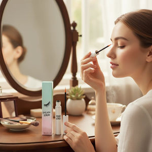 2025 Best Seller líquido crecimiento de pestañas suero hidratante hierbas naturales Etiqueta Privada <span class=keywords><strong>bloqueador</strong></span> alargamiento tratamiento espesante - Product Image 3