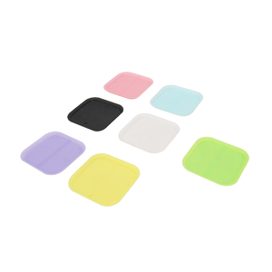 6cm*6cm Square Plants Mini Potted Trays Plastic Garden Balcony Office Flowerpot Base Plates Succulents Plant Pot Chassis Saucer