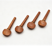 Chevilles de violon en acier durable de haute qualité, finition mate, fabriquées à la main en usine, accessoires économiques pour instruments à cordes